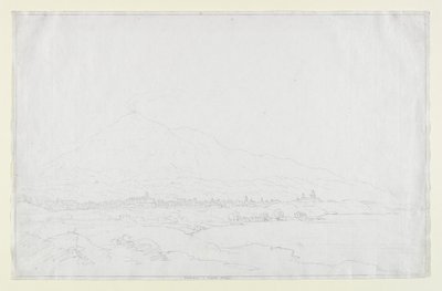 Catania and Mount Etna, Sicily, c.1832 by Thomas Cole